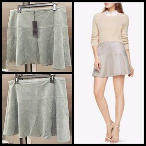💕BCBGMAXAZRIA💕 Lucy Faux Suede A-line Skirt